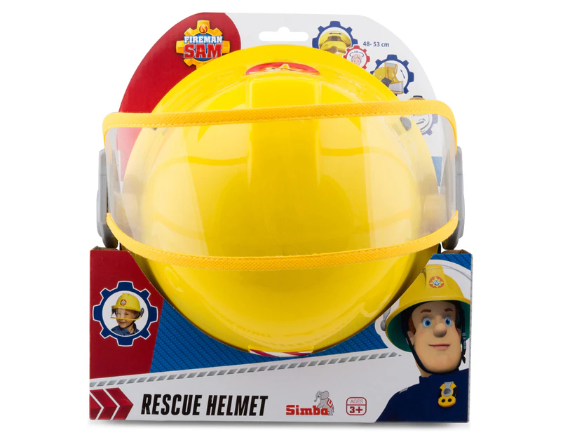 Fireman Sam 23cm Toy Rescue Helmet