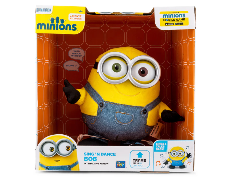 Despicable ME Universal Studios Parks Exclusive Sing N Dance Otto  Interactive Minion Toy – Hedgehogs Corner
