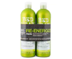 TIGI Bed Head Re-Energize Shampoo & Conditioner Pack 750mL
