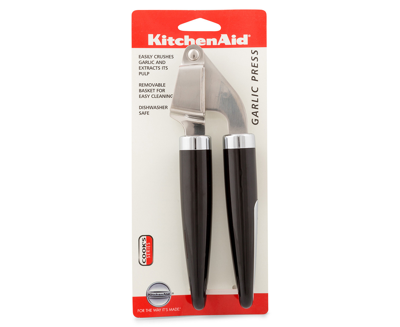 KitchenAid Garlic Press - Black | Catch.com.au