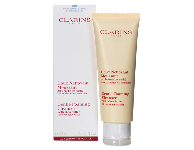 Clarins Gentle Foaming Cleanser Dry or Sensitive Skin 125mL