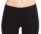 Calvin Klein Performance Women's Full Length Rouched Tight - Black