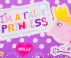 Ben & Holly I'm A Fairy Princess Single Quilt Cover Set - Purple