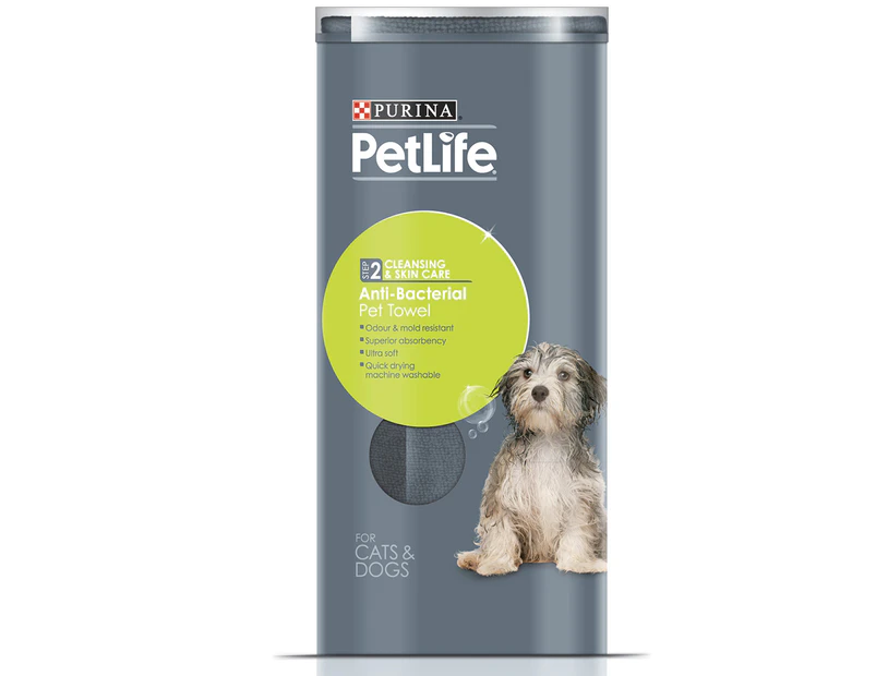 Purina PetLife Antibacterial Pet Towel