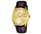Casio Vintage 38mm MTP1183Q-9A Watch - Gold