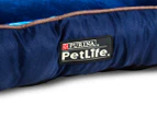 Purina PetLife Small Snuggle Bed - Navy/Blue