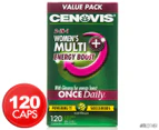 Cenovis Once Daily Women's Multi + Energy Boost 120 Capsules