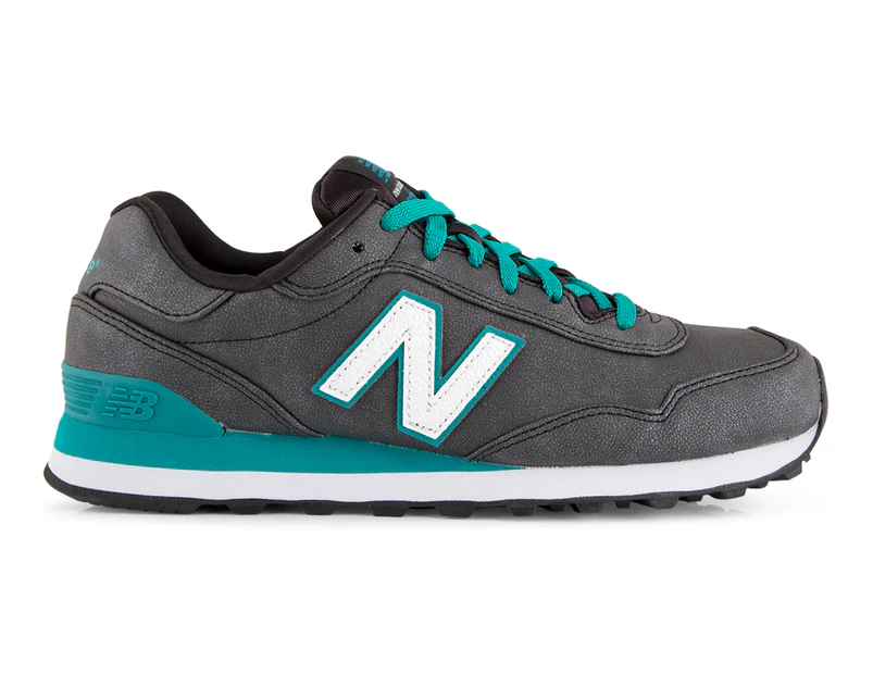 New Balance Women's 515 Shoe - Metallic Black/Green