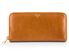 Fossil Sydney Leather Zip Clutch - Camel