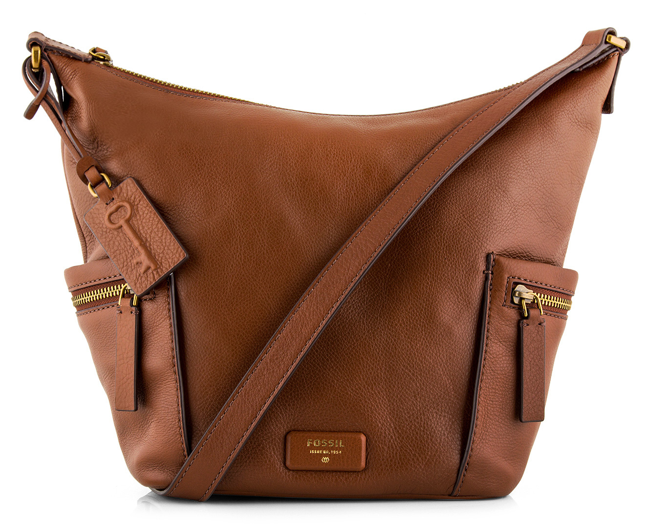 Fossil Women's Jolie Leather Crossbody Purse Handbag, Black (Model:  ZB7716001): Handbags: Amazon.com