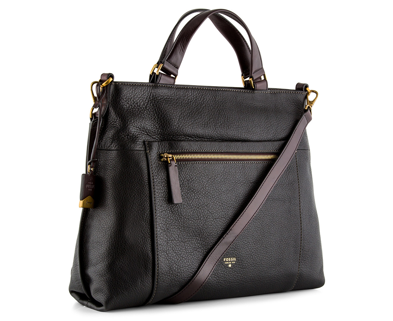 women's work tote with zipper