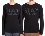 Calvin Klein Jeans Jerom Printed Sweatshirt - Meteorite Print