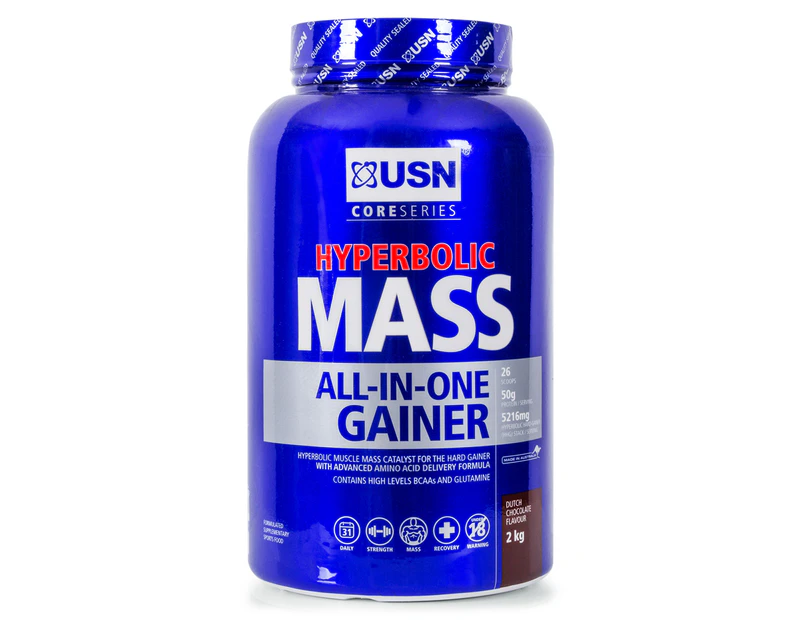 USN Hyperbolic Mass All-In-One Gainer Chocolate 2kg