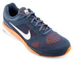 Nike Men's Tri Fusion Run Shoe - Squadron Blue/White/Orange