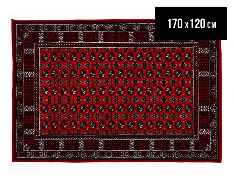 Istak 170 x 120cm Traditional Rug - Red