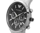 Emporio Armani Chronograph Watch - Silver