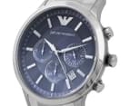 Emporio Armani Chronograph Watch - Blue/Silver 3