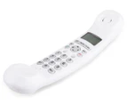 Uniden Retro Style Digital Cordless Phone with Answering Machine - White