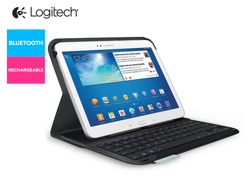 Logitech Keyboard Folio S for Samsung Galaxy Tab 3 - Carbon Black