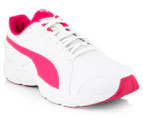 Puma Axis Women's v4 SL Shoe - White/Rose Red