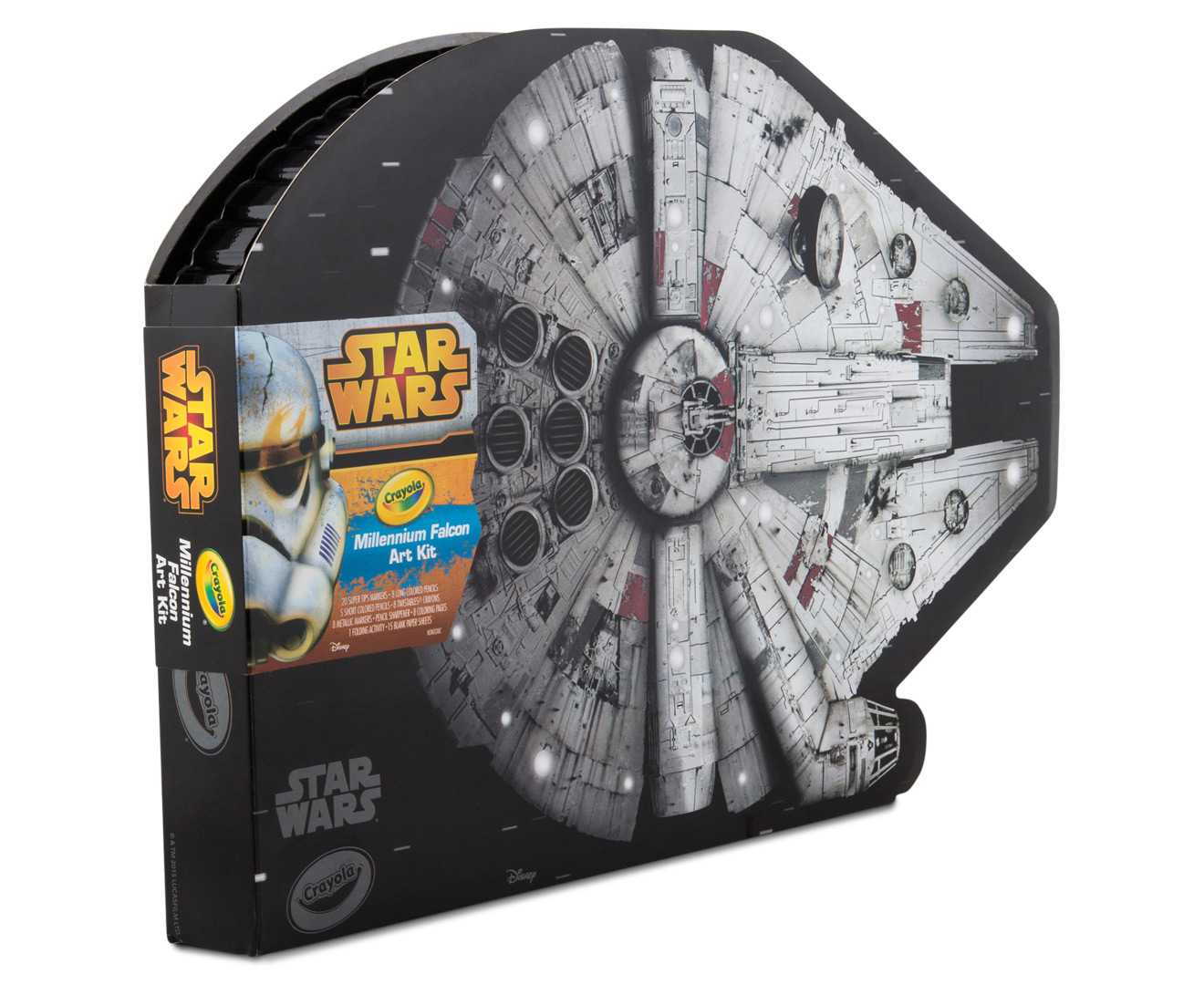 Crayola Star Wars Millennium Falcon Art Kit: What's Inside the Kit