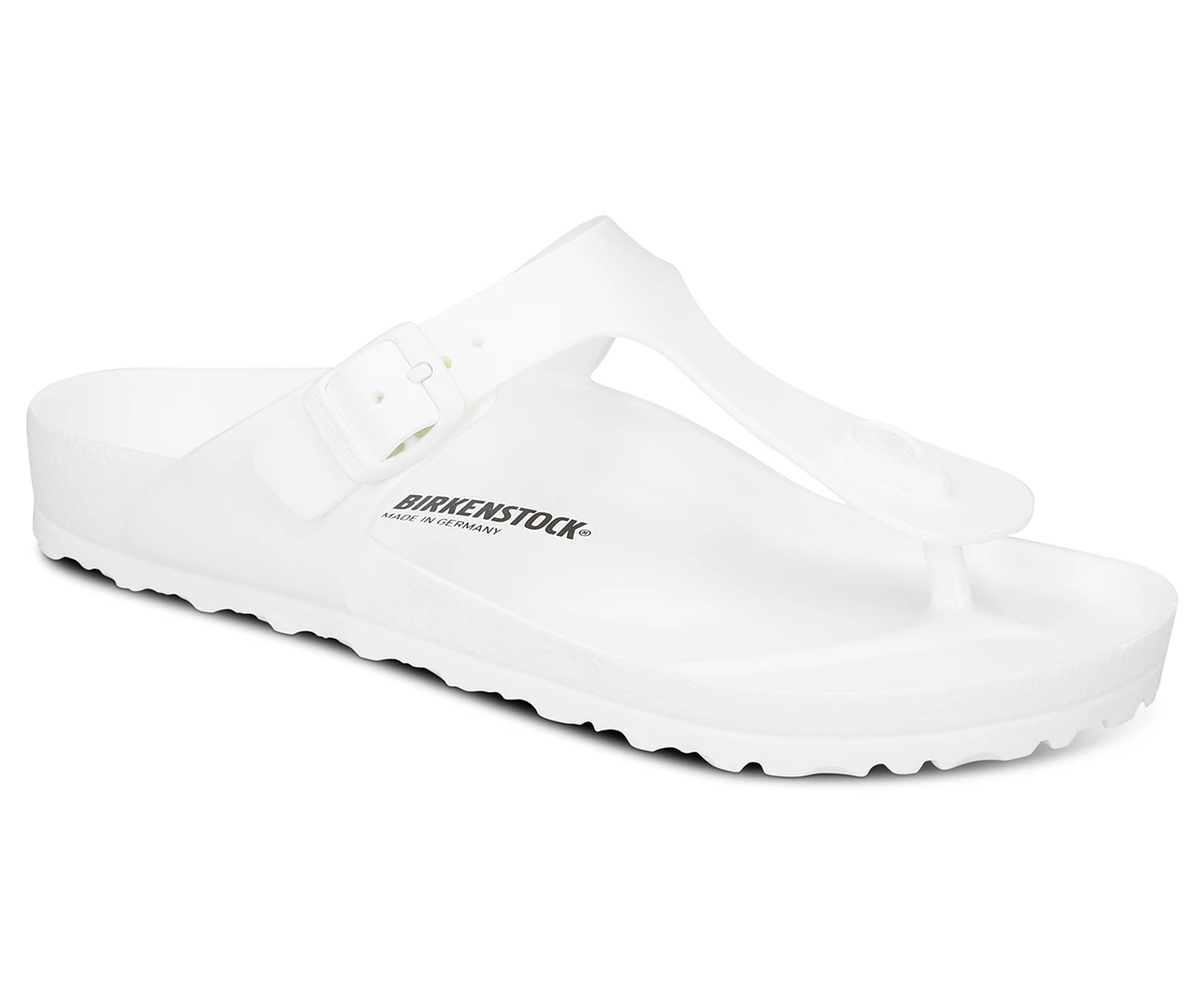 Birkenstock Unisex Gizeh EVA Regular Fit Sandals - White