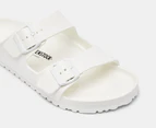 Birkenstock Unisex Arizona EVA Regular Fit Sandals - White