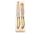 French-Inspired Replica 2Pc Carving Set - Ivory