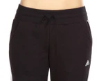 Adidas Women's 3S Fleece Pant - Black/White