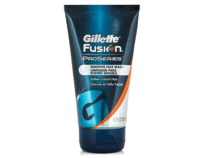 Gillette Fusion ProSeries Sensitive Face Wash 150mL