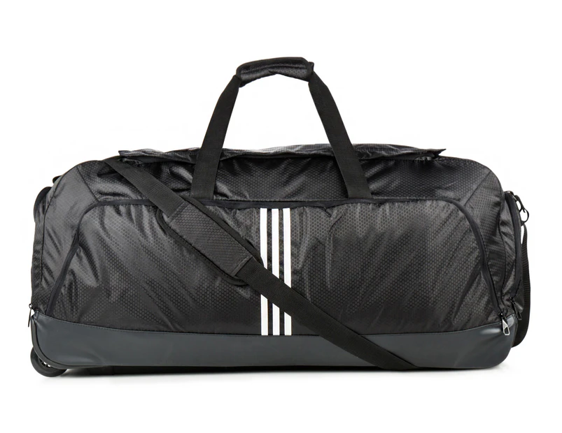 Adidas 3S Performance Wheeled Team Bag XL - Black/White