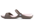 Crocs Women's Cleo Sandal - Chocolate/Cotton Candy