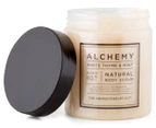 The Aromatherapy Co. Alchemy Natural Body Scrub 250g - White Thyme & Mint