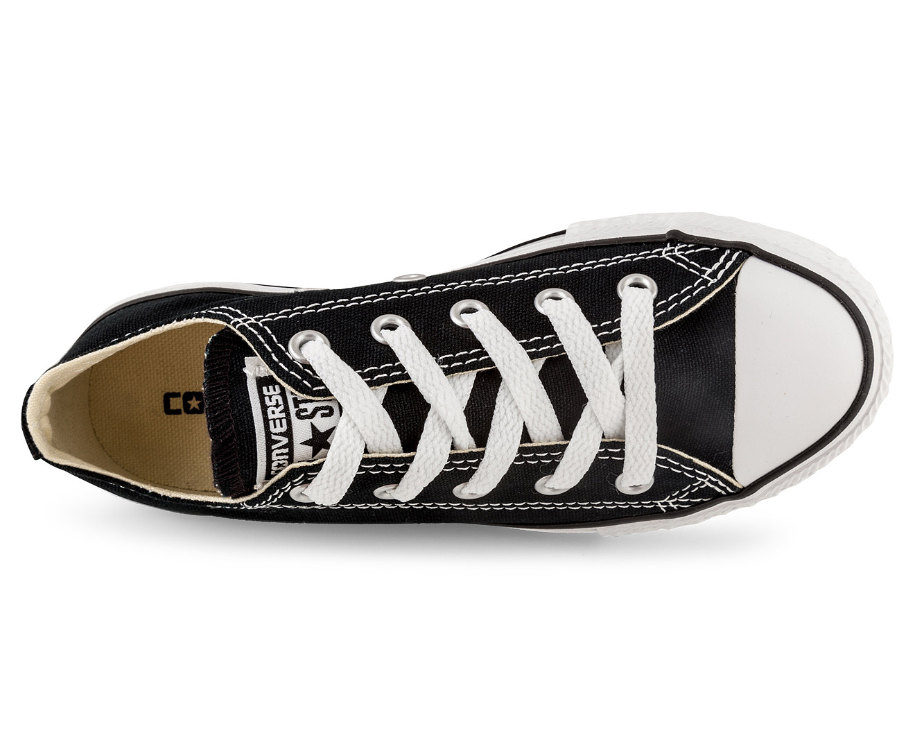 Converse Kids' Chuck Taylor All Star Low Top Sneakers - Black | Catch.co.nz