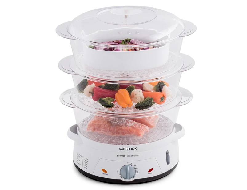 Kambrook Essential Food Steamer - White