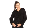 Lorna Jane Women's Wildcard Zip Through Jacket - Black
