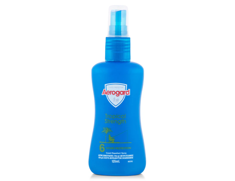 Aerogard Tropical Strength Insect Repellent Spray 135mL