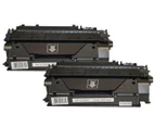 Pro Colour CF280X Toner Cartridge For HP Printers Black - 2-Pack