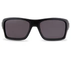 Oakley Men's Turbine Sunglasses - Matte Black/Warm Grey