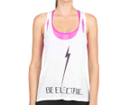 Electric Yoga Women's Be Electric Tank - White