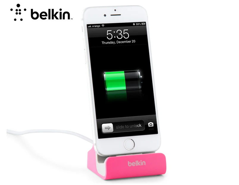 Belkin Mixit Lightning ChargeSync Dock - Pink