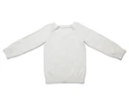 Purebaby Knitted Cardigan - White