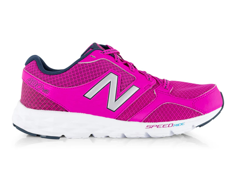 New Balance Women's W490CA3 Shoe - Pink/White
