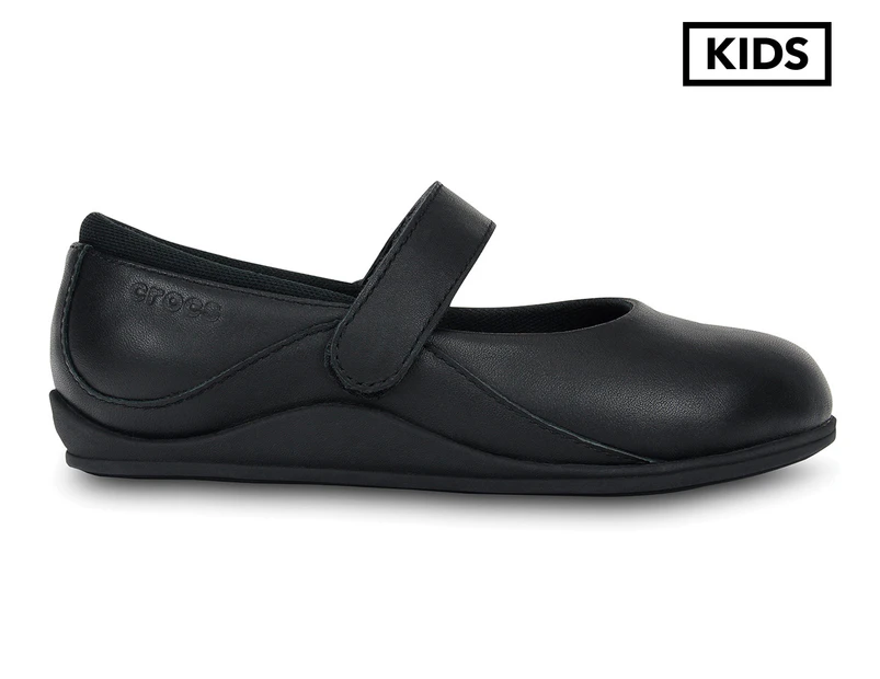 Crocs Kids' Uniform Mary Jane Flats - Black