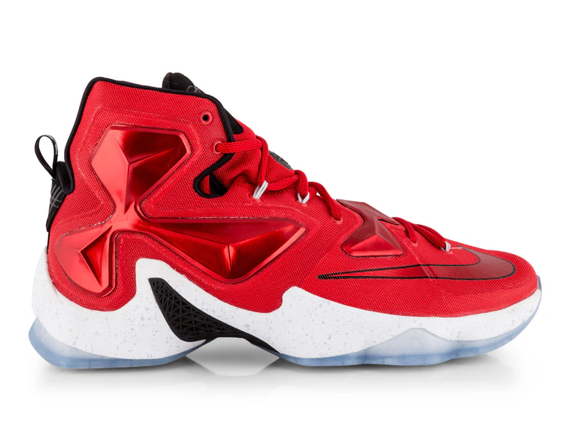 Nike Men's Lebron XIII Basketball Shoe - University Red/White/Black