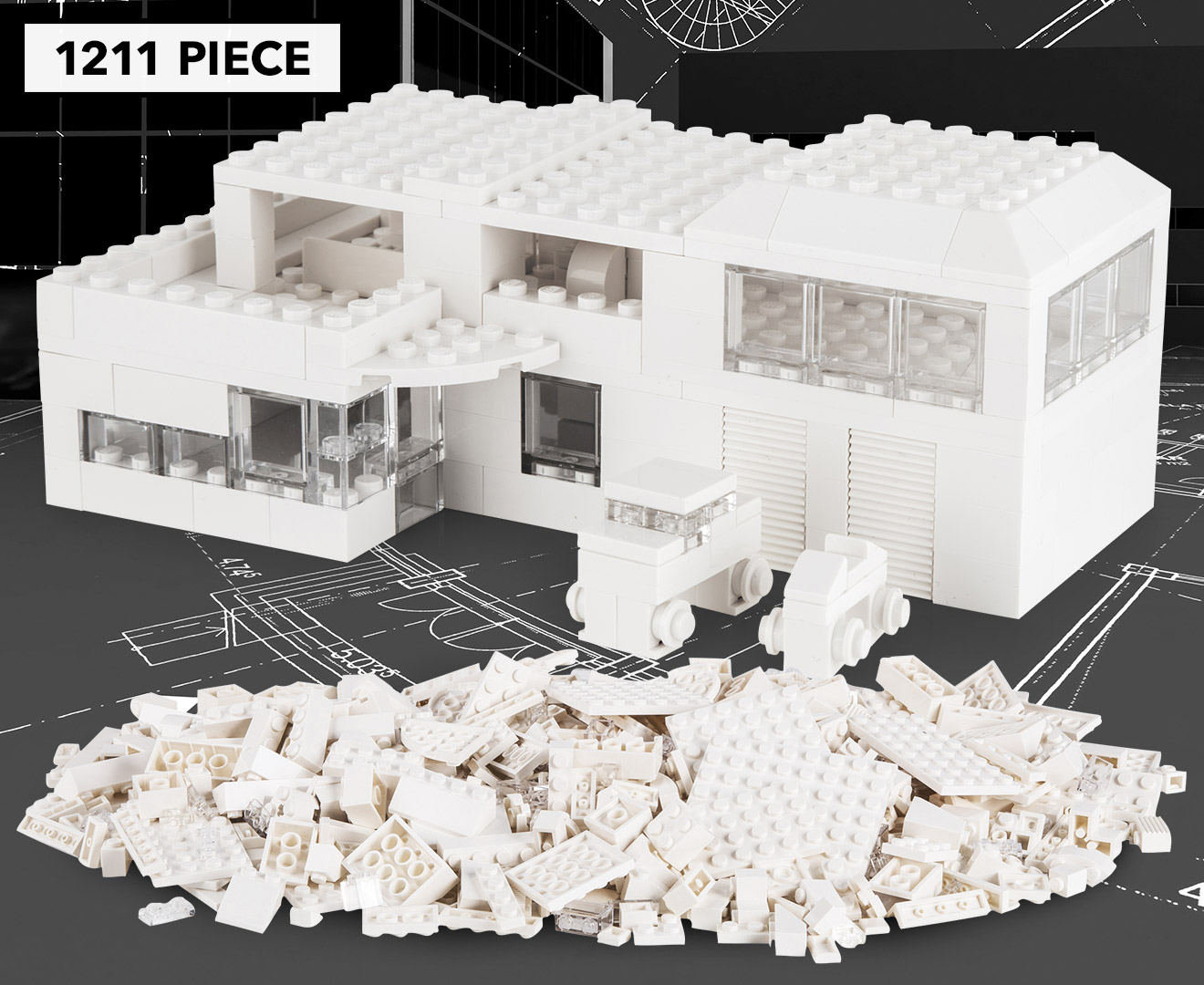 lego architecture studio building set