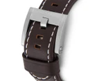 TW Steel 45mm CE1007 CEO Canteen Watch - Silver/White/Brown