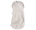 The Gro Company 0-3 Months Light Version 0.5 Tog Swaddle - Grey Marle