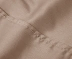 1000TC Luxury King Bed Sheet Set - Taupe