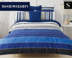 Sheridan Airlie Single Standard Quilt Cover Set - Deep Sea